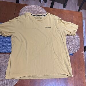 Patagonia Men's Mustard Short Sleeve Tee